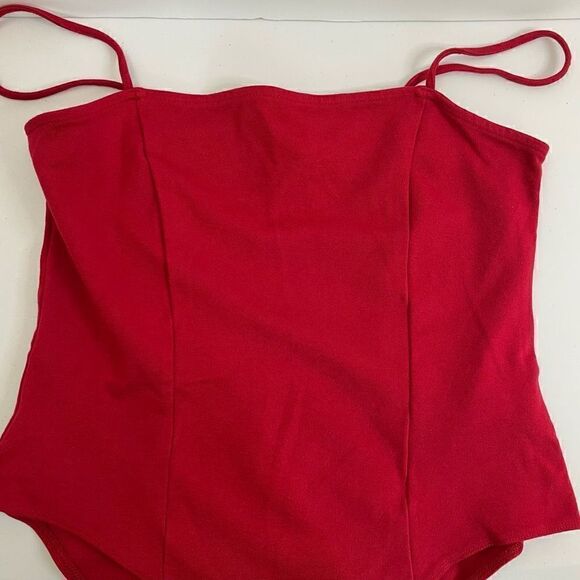 Forever 21|Bodysuit| snap front| Has stretch| Thick material - Picture 9 of 9